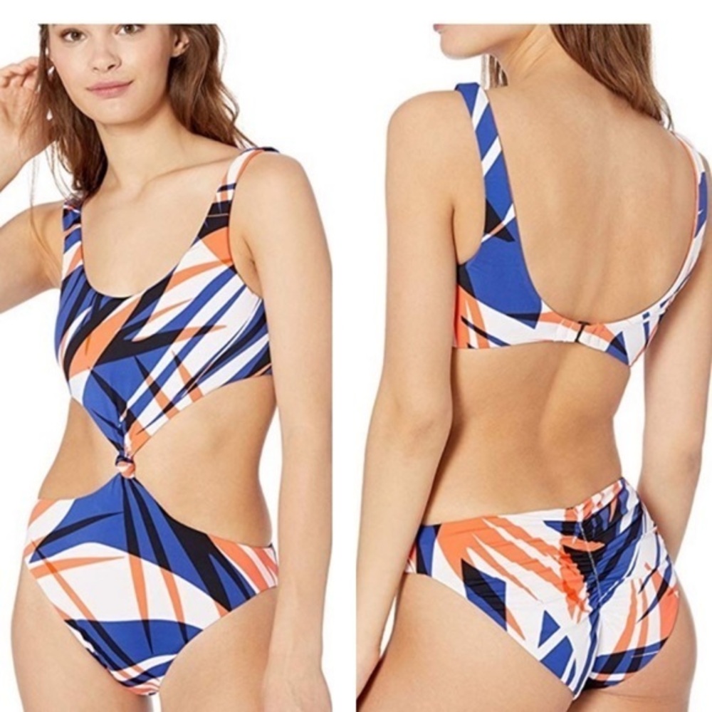 NWT The Bikini Lab Cut-Out One-Piece Swimsuit